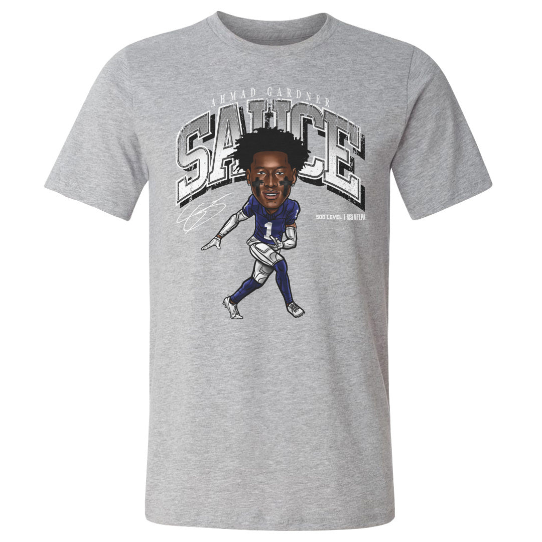 Sauce Gardner Indianapolis Cartoon WHT