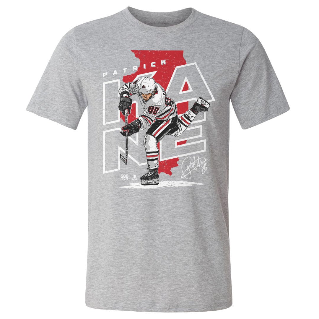 Patrick Kane Chicago Player Map WHT
