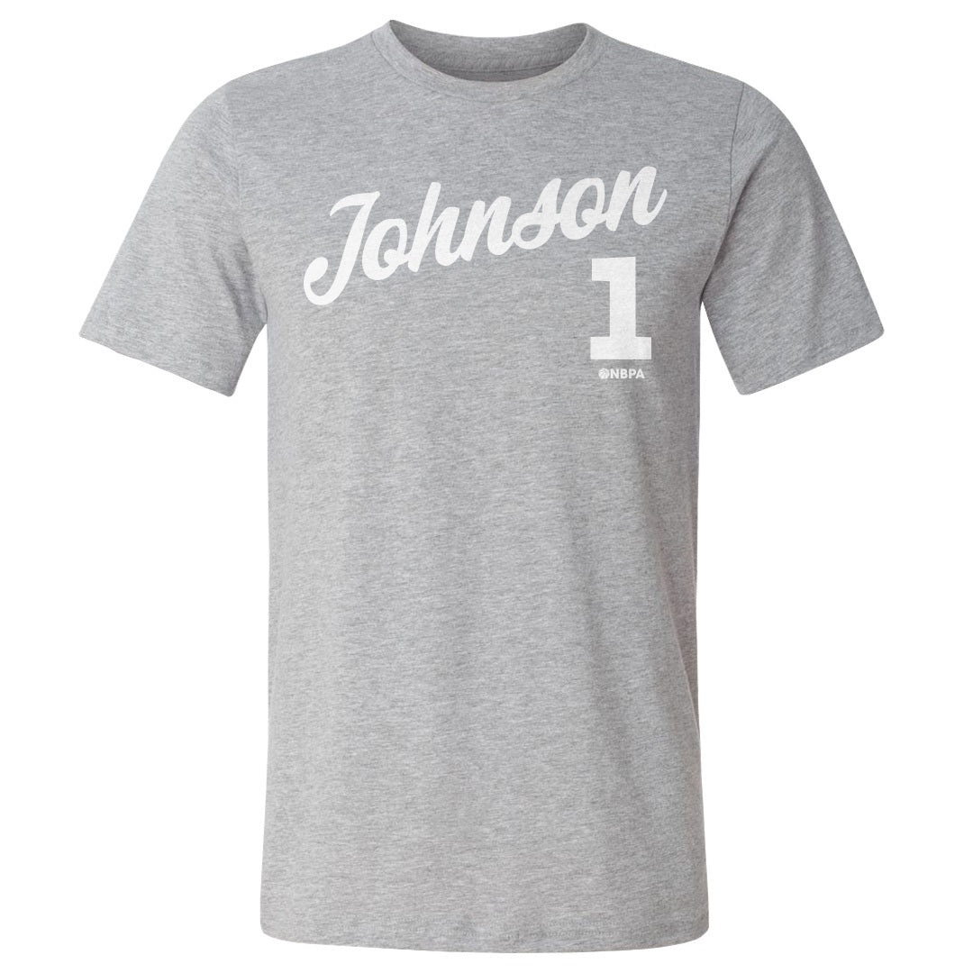 Jalen Johnson Atlanta Script WHT