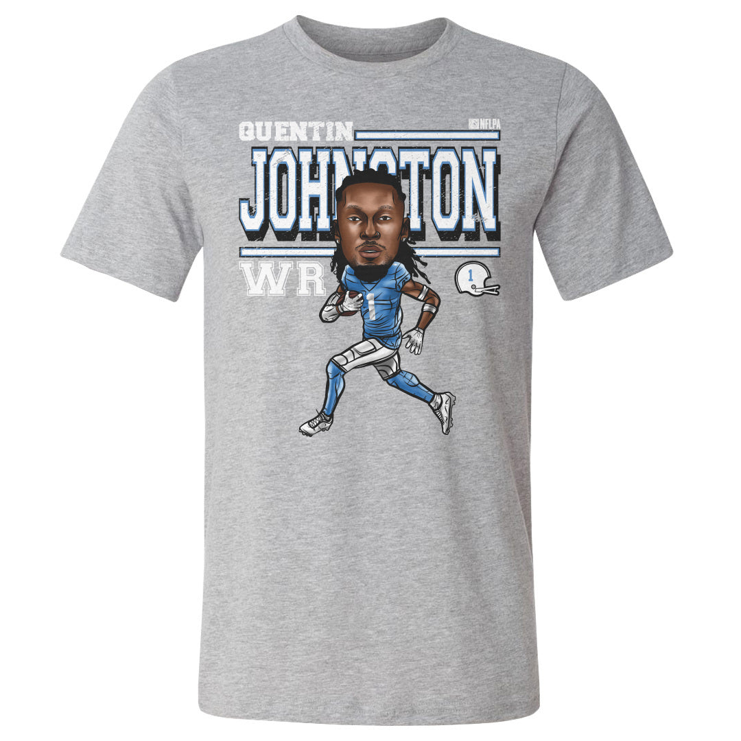 Quentin Johnston Los Angeles C Cartoon WHT