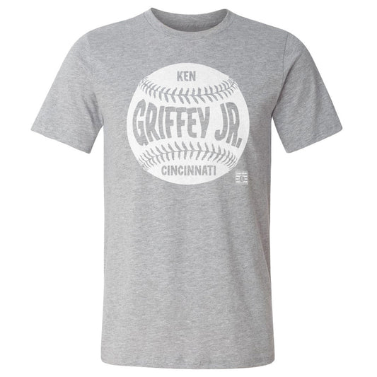 Ken Griffey Jr. Cincinnati Baseball WHT Mens T Shirt 500 Level Officially Licensed Fan Gear