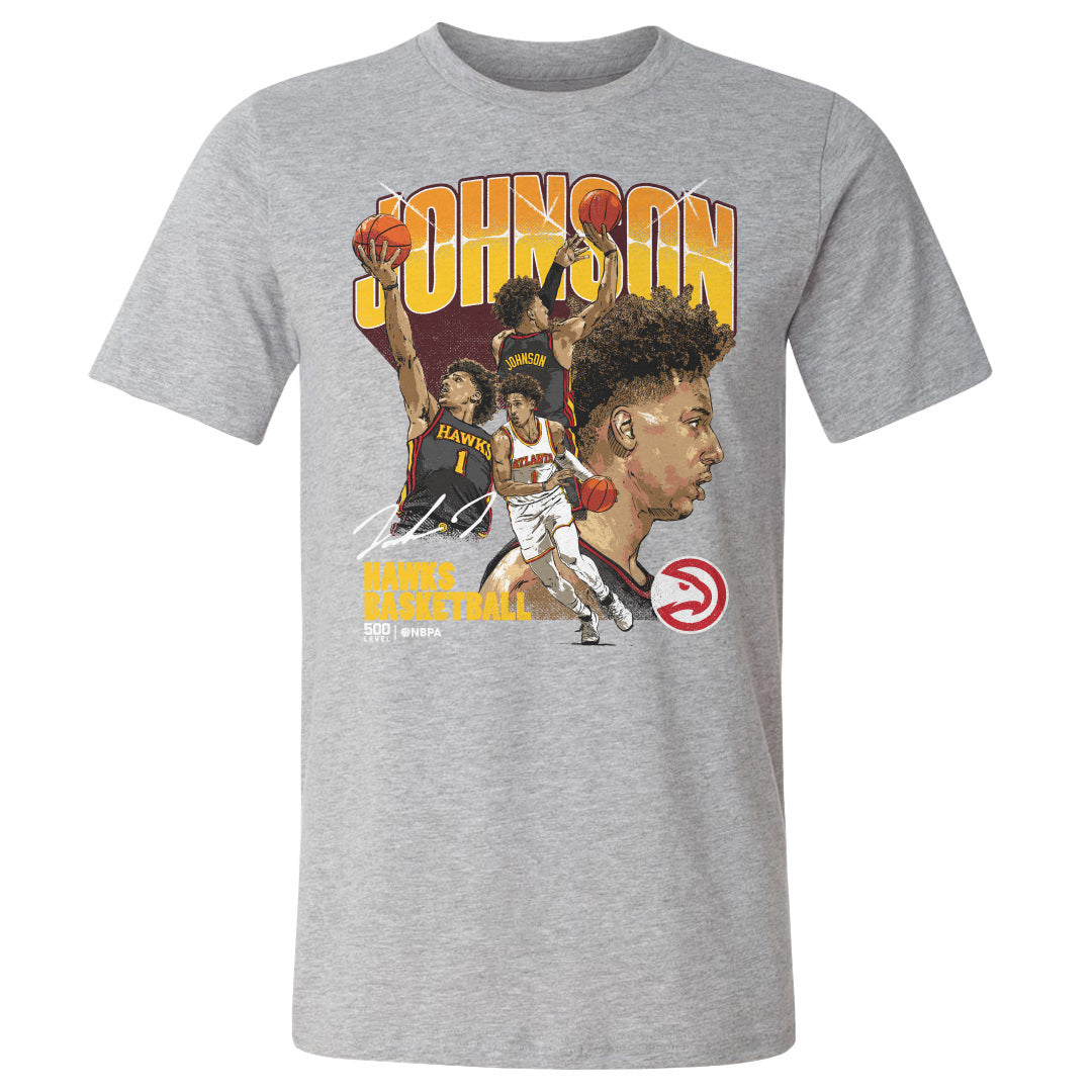 Jalen Johnson Atlanta Hawks Collage WHT
