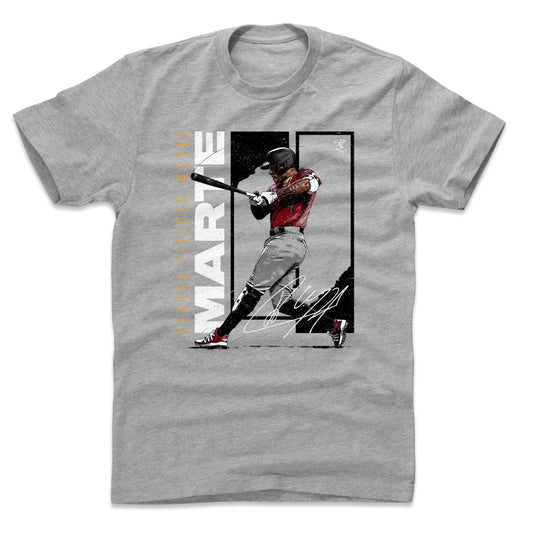 Ketel Marte Stretch WHT Mens T Shirt 500 Level Officially Licensed Fan Gear