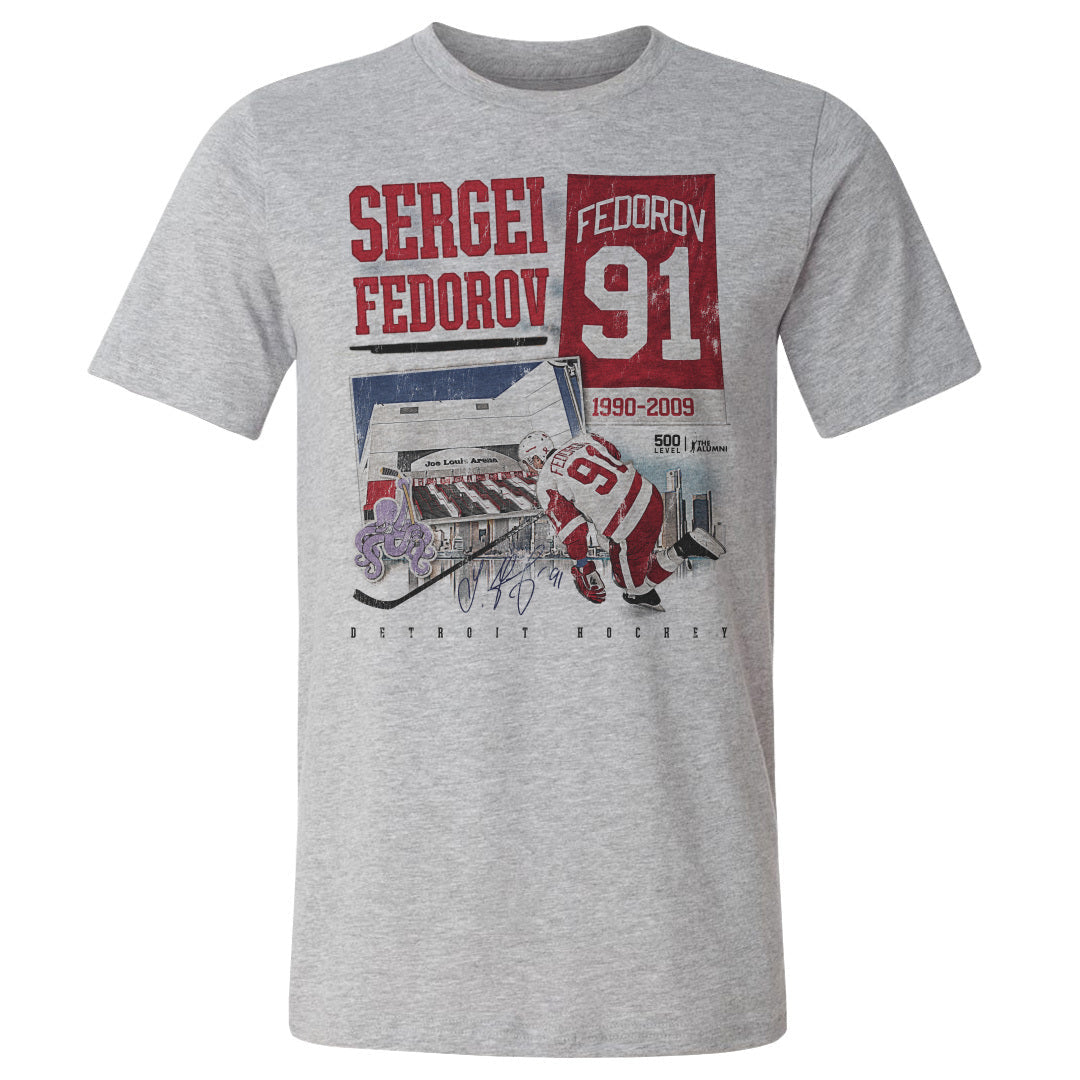 Sergei Fedorov Detroit Retirement