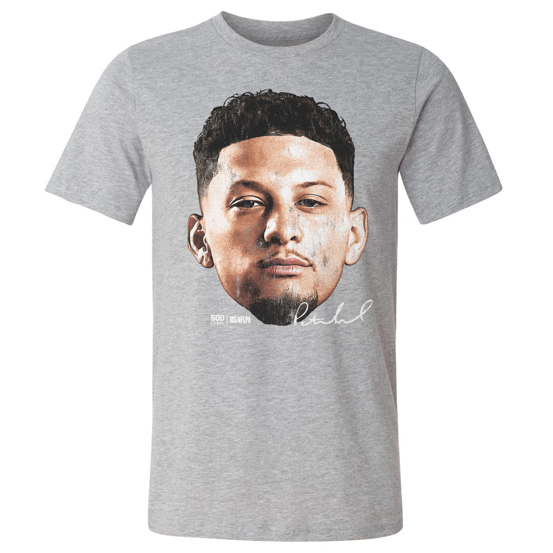 Patrick Mahomes Kansas City Vintage Head WHT