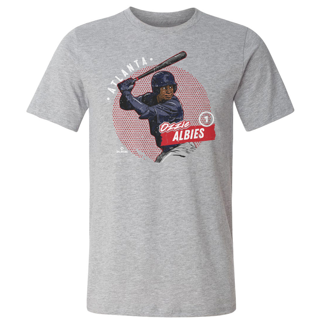 Ozzie Albies Atlanta Dots WHT