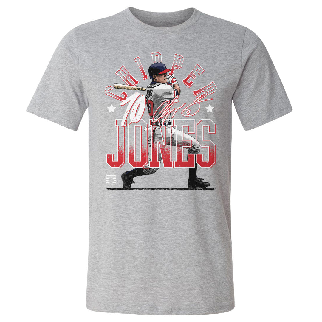 Chipper Jones Atlanta Arch WHT