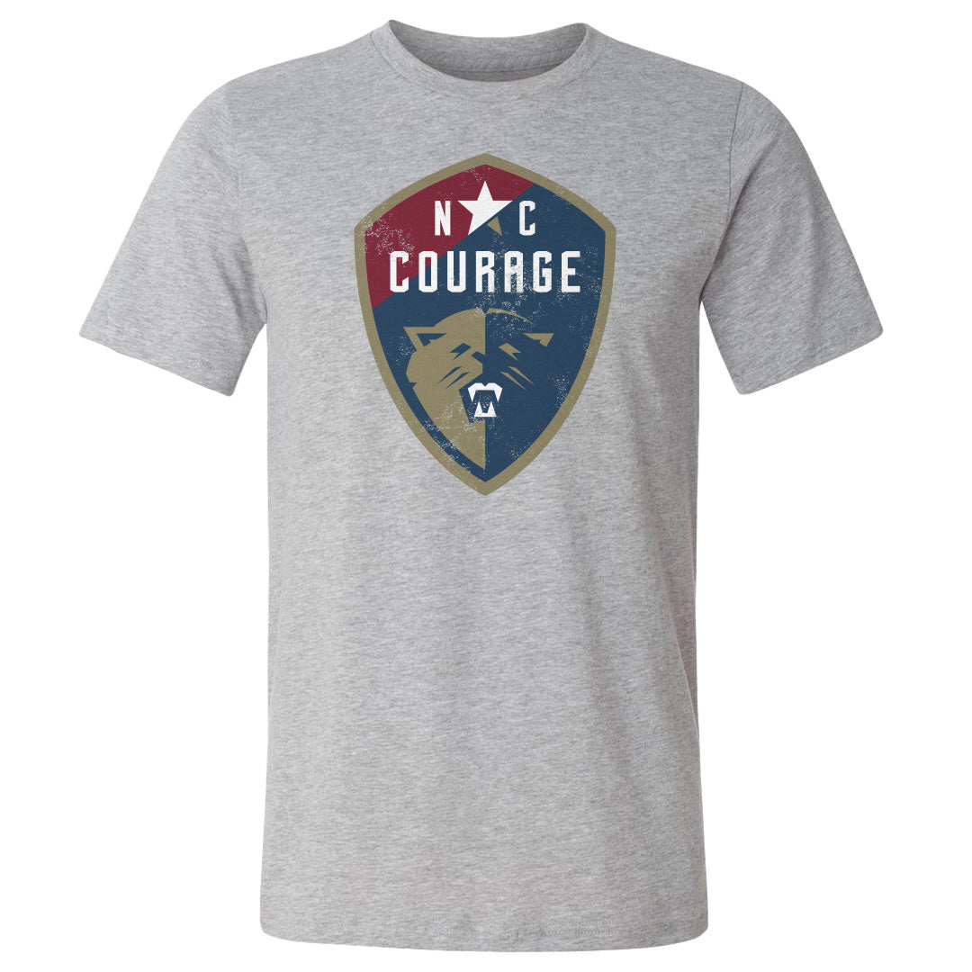 North Carolina Courage Vintage Primary Logo WHT