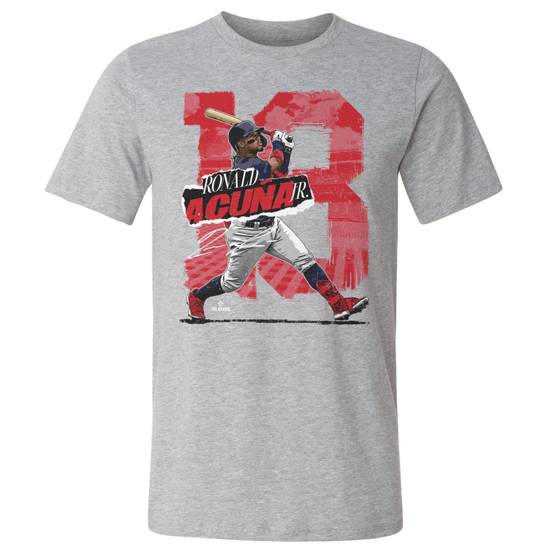 Ronald Acuna Jr. Atlanta Rough WHT