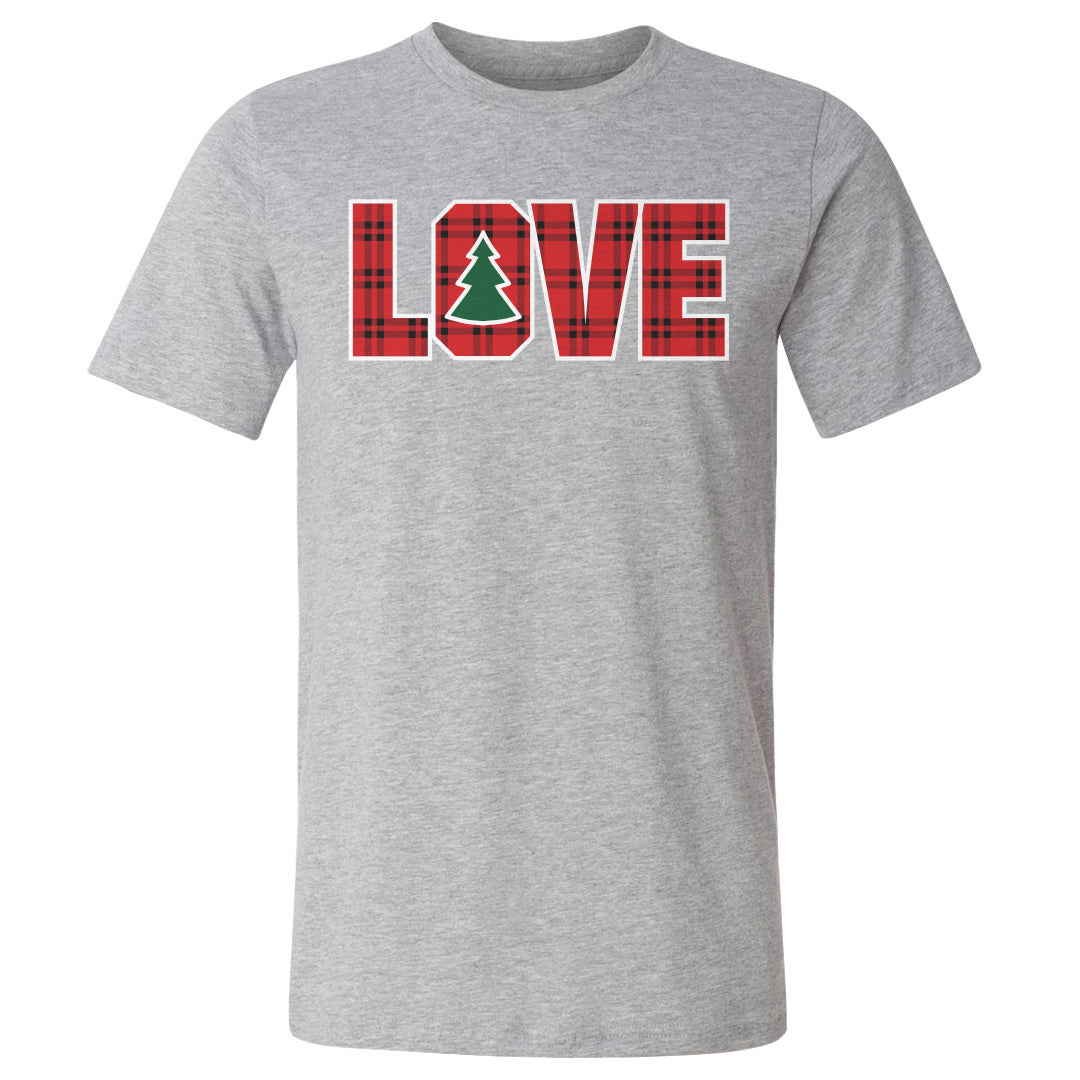 Christmas LOVE Christmas Plaid WHT
