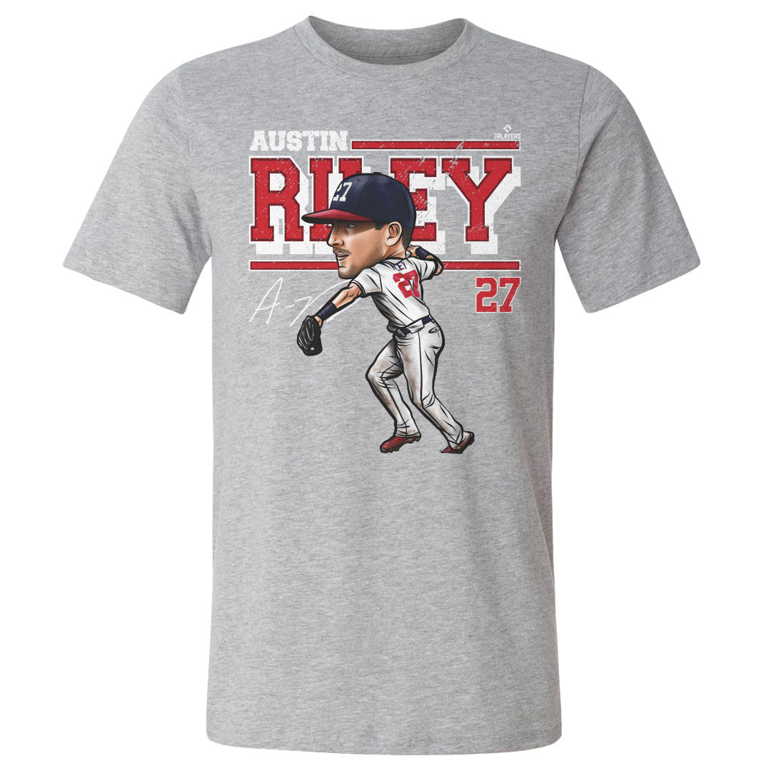 Austin Riley Atlanta Cartoon WHT