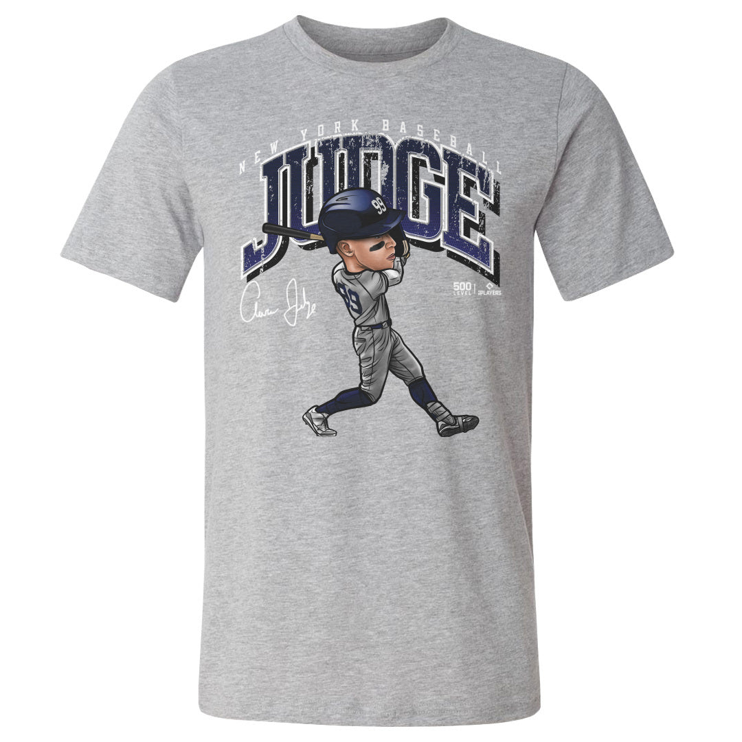 Aaron Judge New York Y Cartoon WHT
