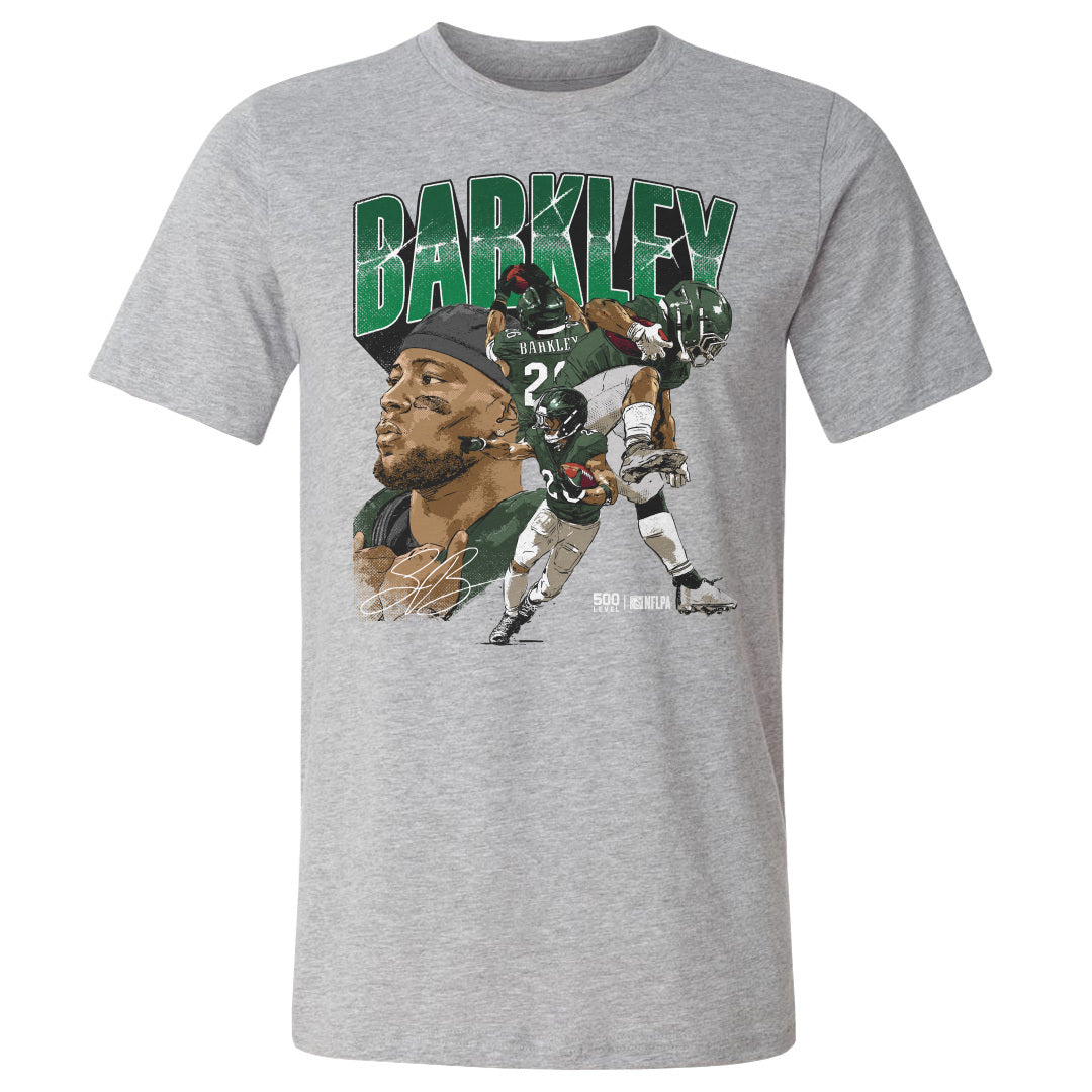 Saquon Barkley Philadelphia Collage WHT