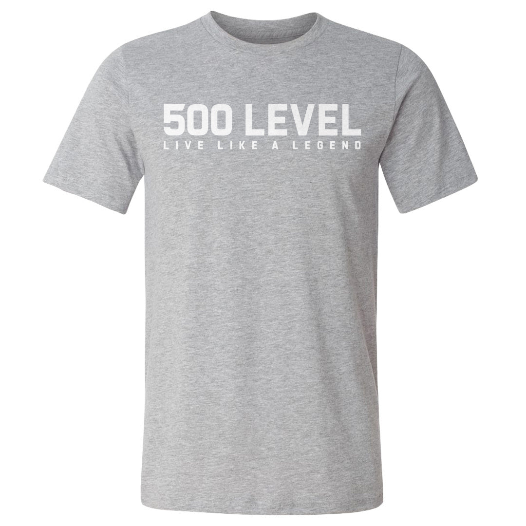500 LEVEL Wordmark WHT