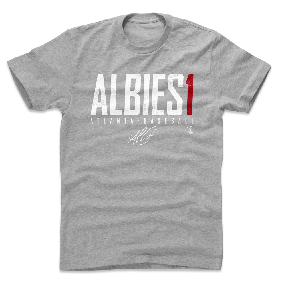 Ozzie Albies Atlanta Elite WHT