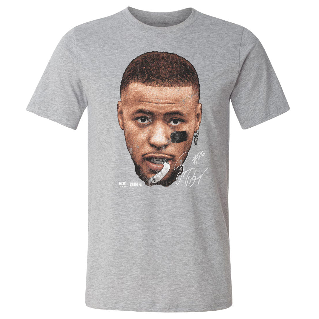 Saquon Barkley Philadelphia Vintage Head WHT