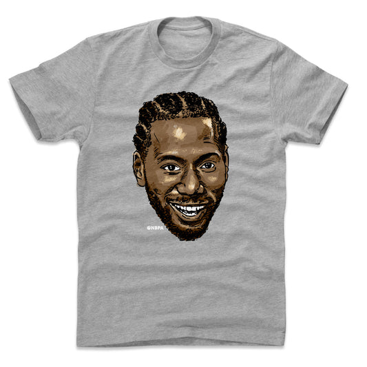 Kawhi Leonard Smile N WHT Mens T Shirt 500 Level Officially Licensed Fan Gear