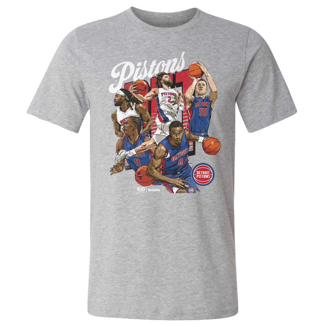 Detroit Pistons 2026 Starting 5 WHT