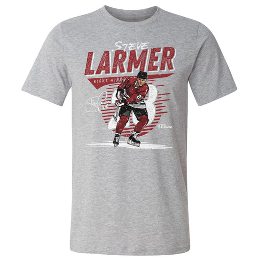 Steve Larmer Chicago Comet WHT Mens T Shirt 500 Level Officially Licensed Fan Gear