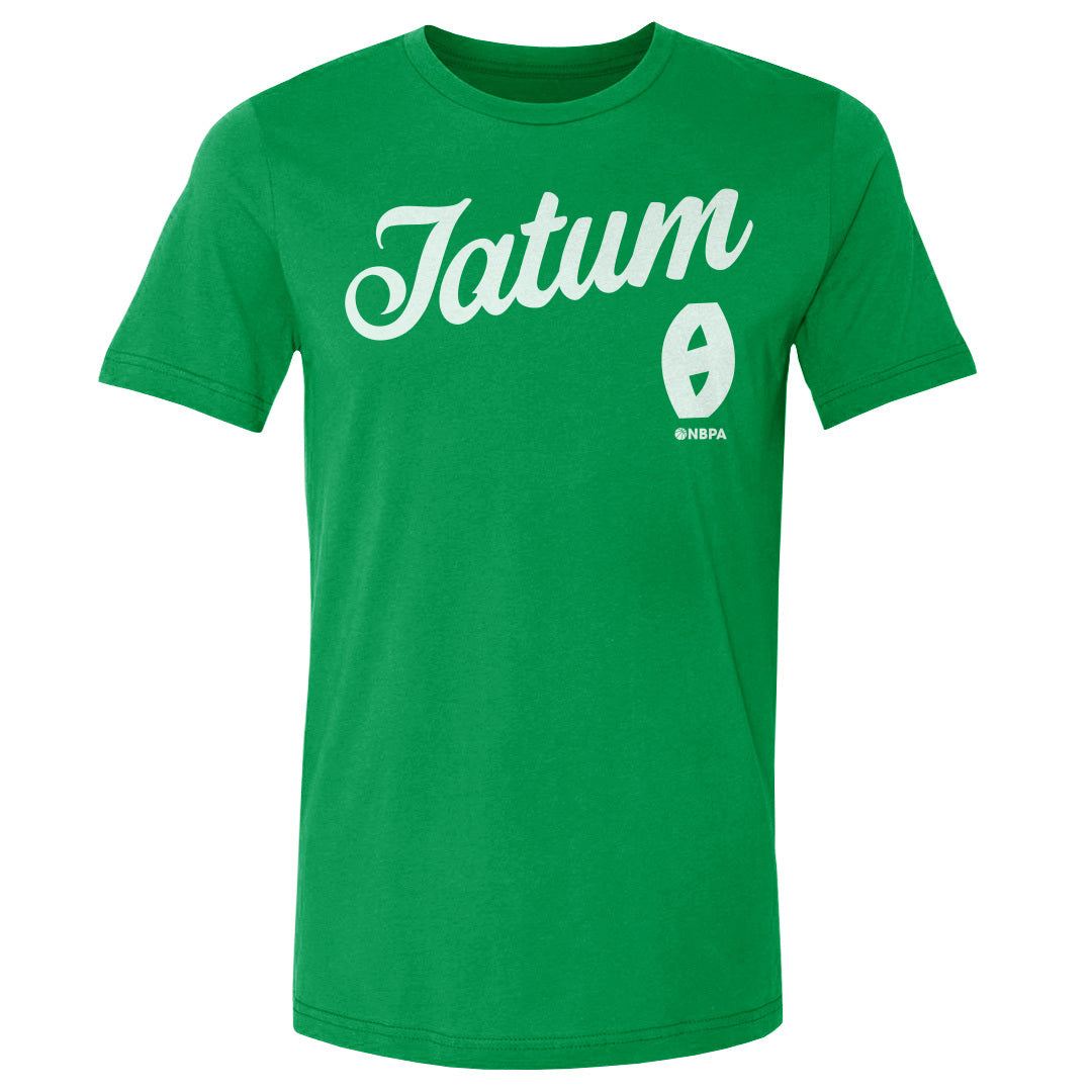 Jayson Tatum Boston Script WHT