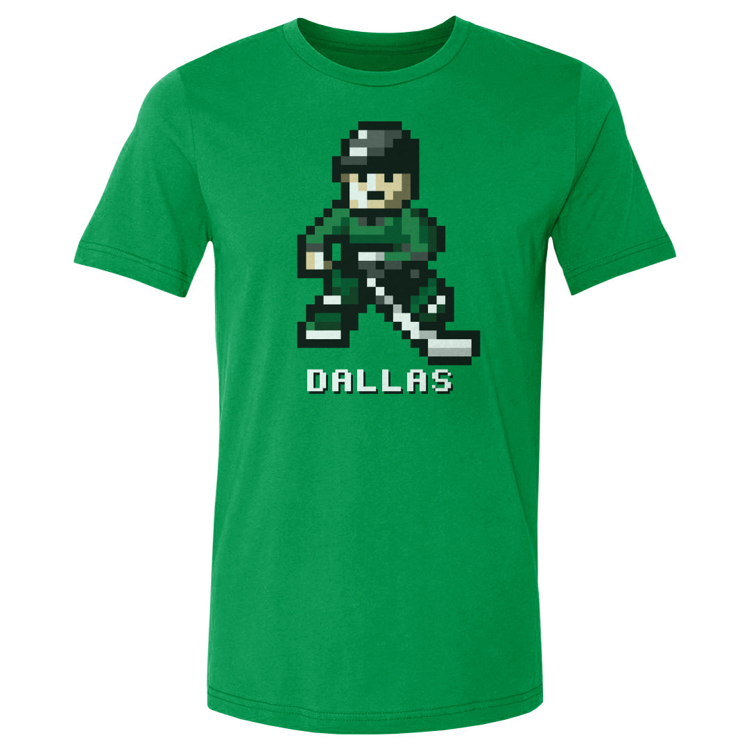 Dallas Hockey 8-bit WHT
