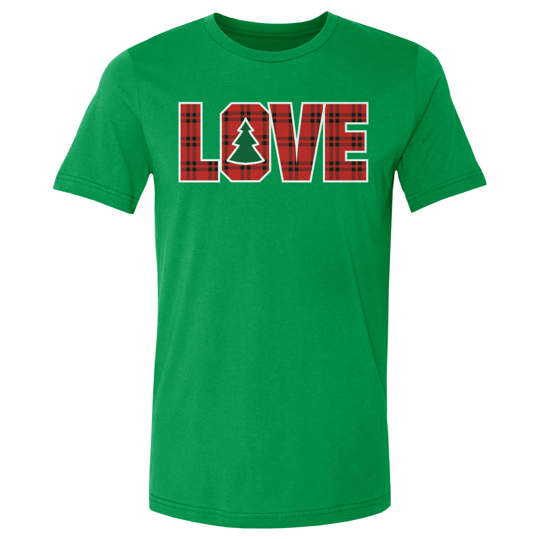 Christmas LOVE Christmas Plaid WHT