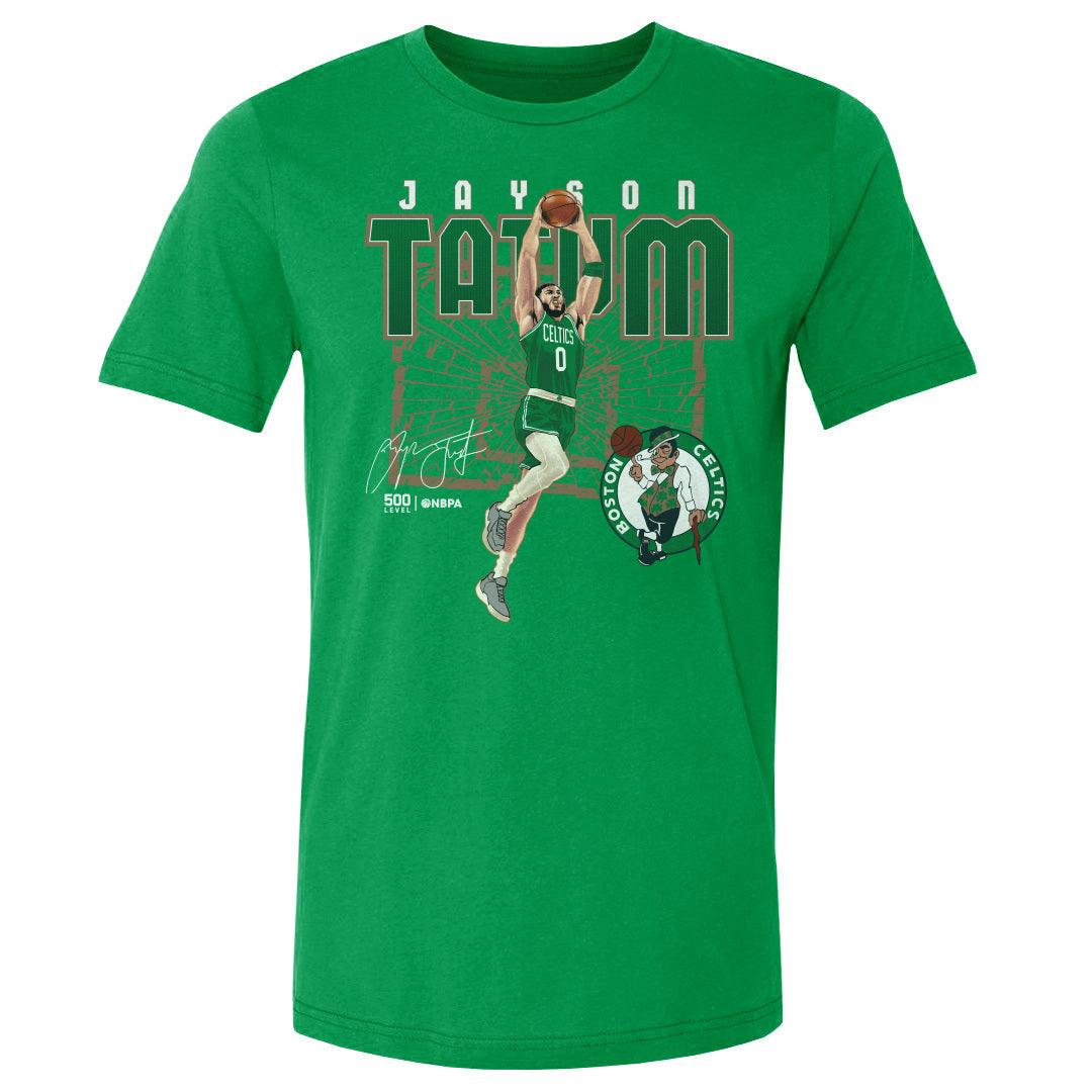 Jayson Tatum Boston Celtics Shattered WHT
