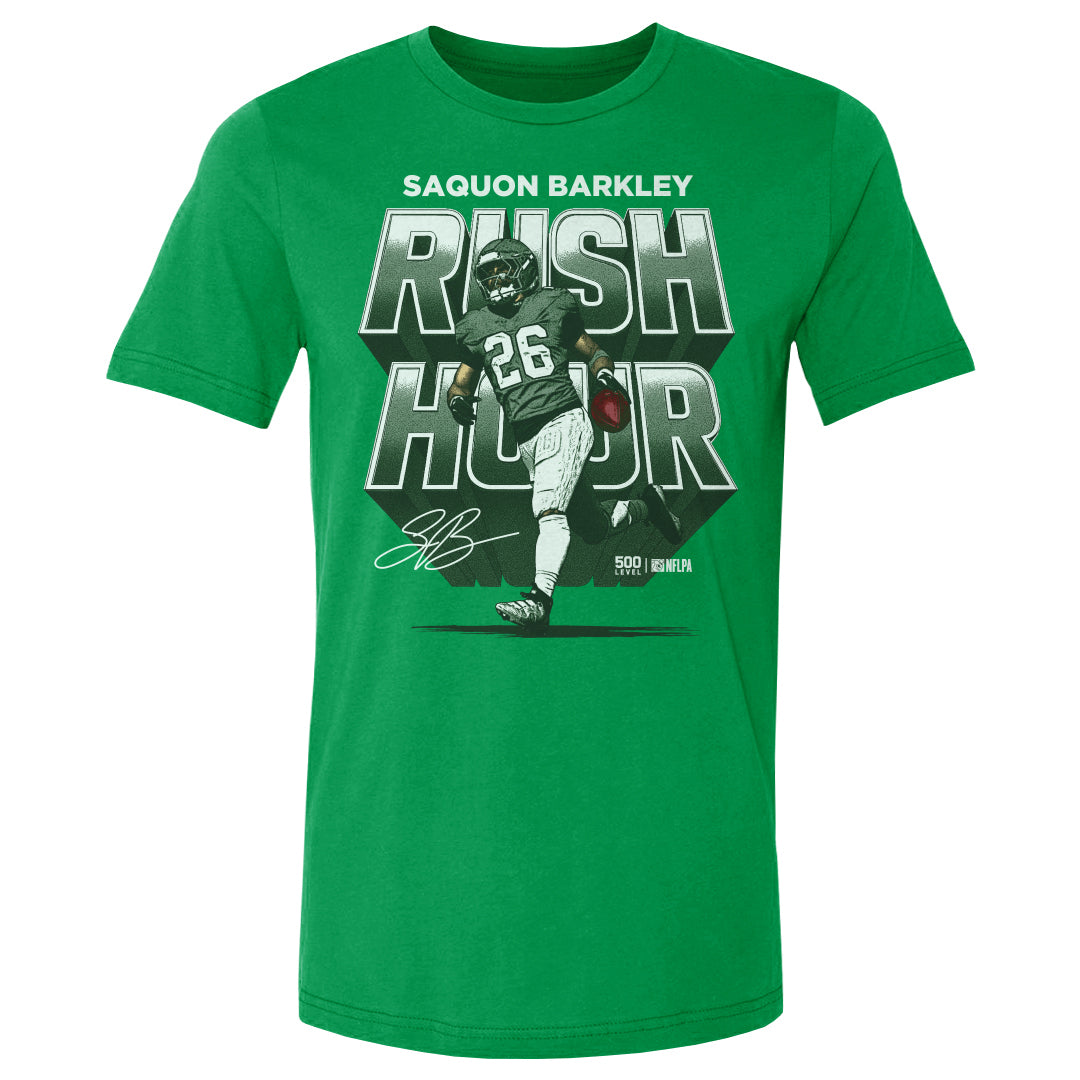 Saquon Barkley Philadelphia Rush Hour WHT