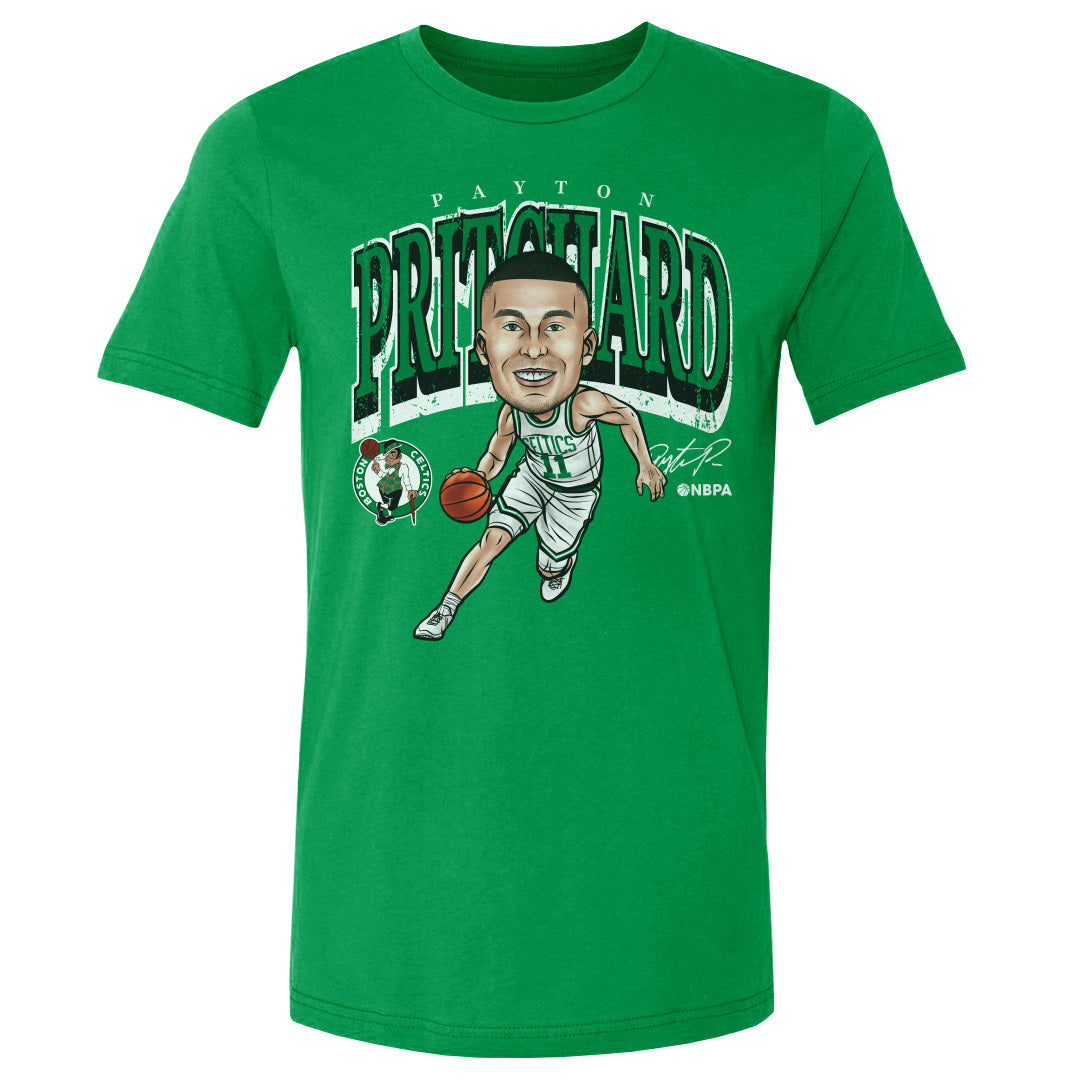 Payton Pritchard Boston Celtics Cartoon WHT