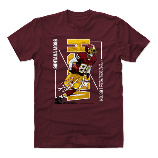 Santana Moss Throwback WHT Mens T Shirt 500 Level Officially Licensed Fan Gear