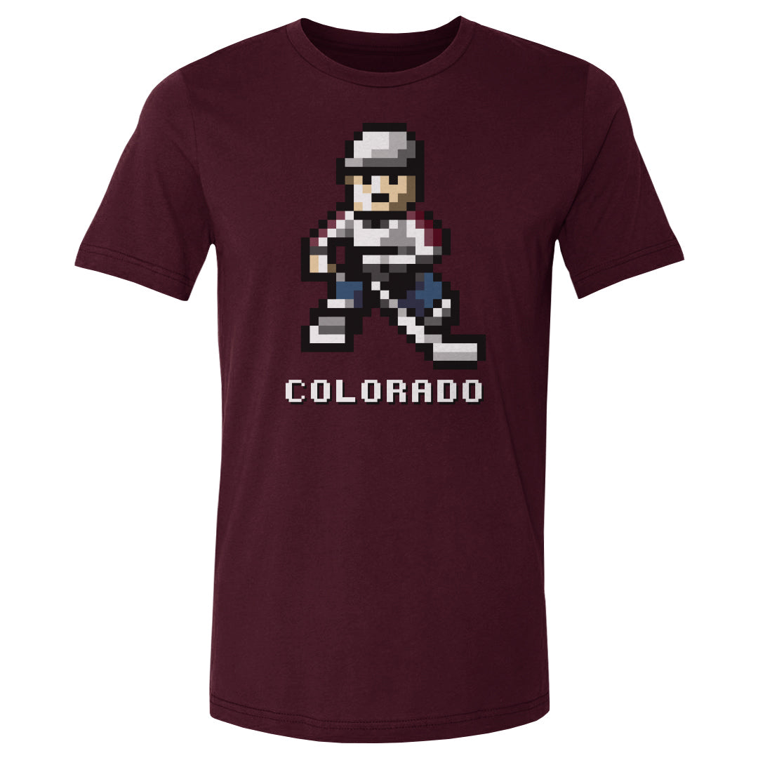 Colorado Hockey 8-bit WHT