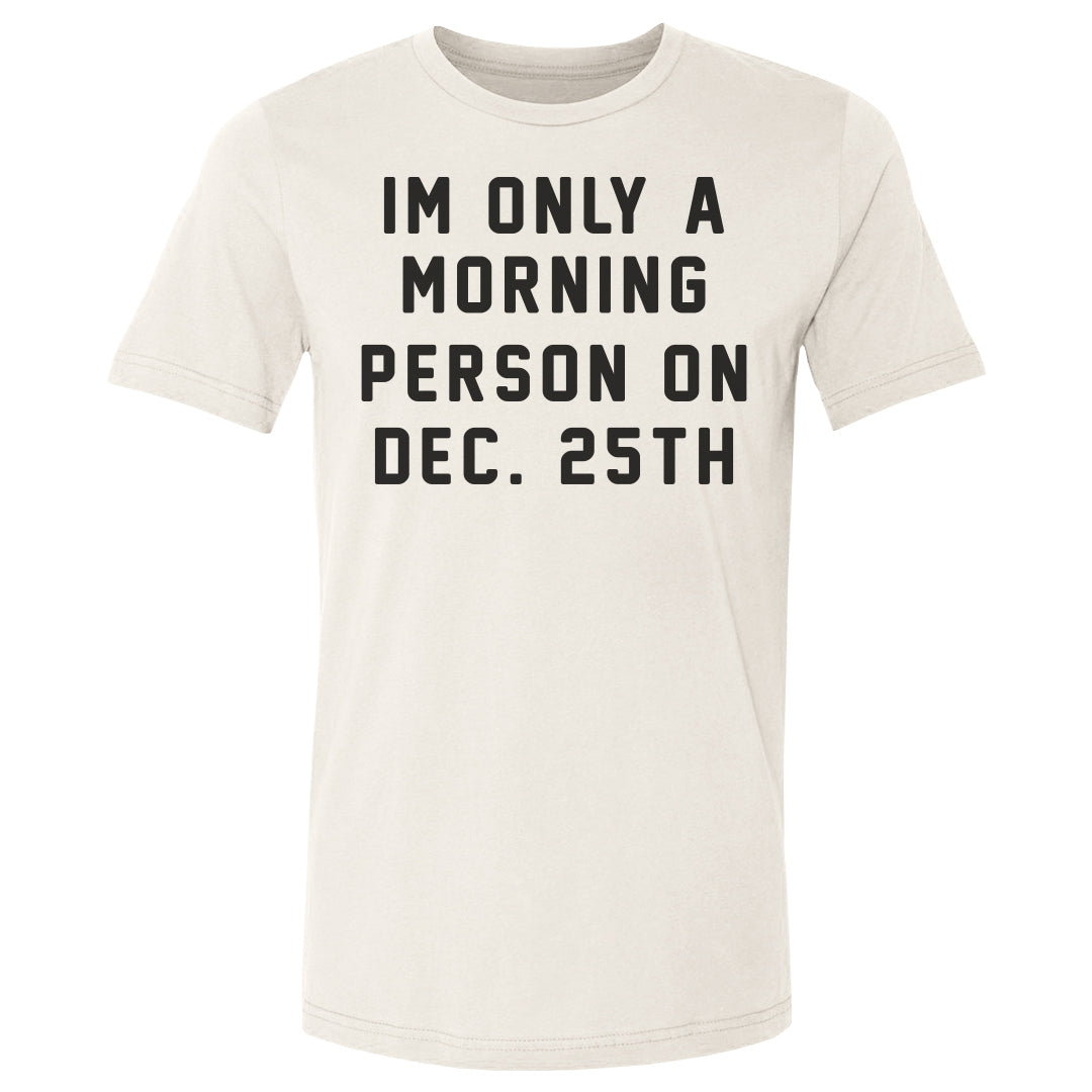 Christmas Morning Person On Christmas