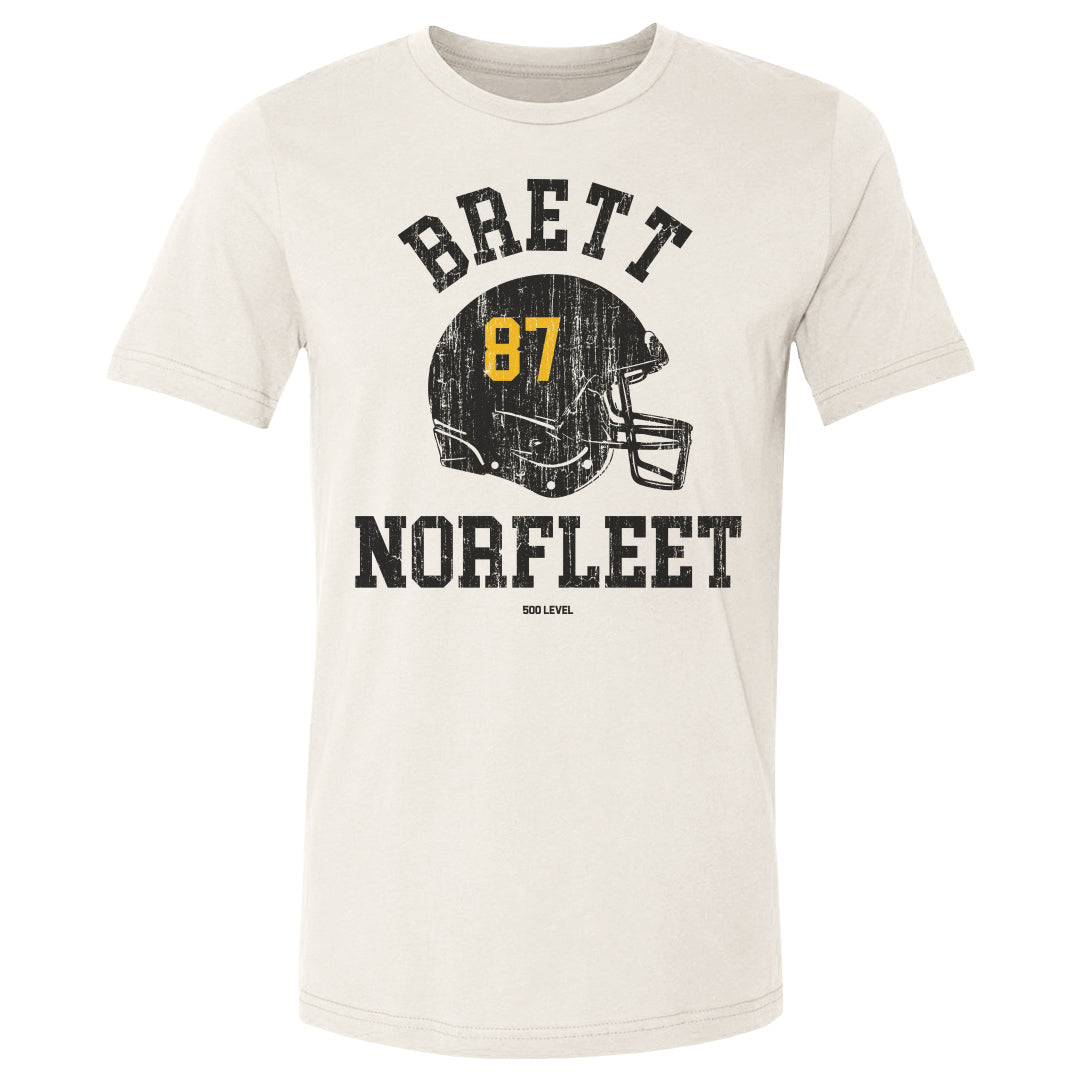Brett Norfleet College Helmet Font