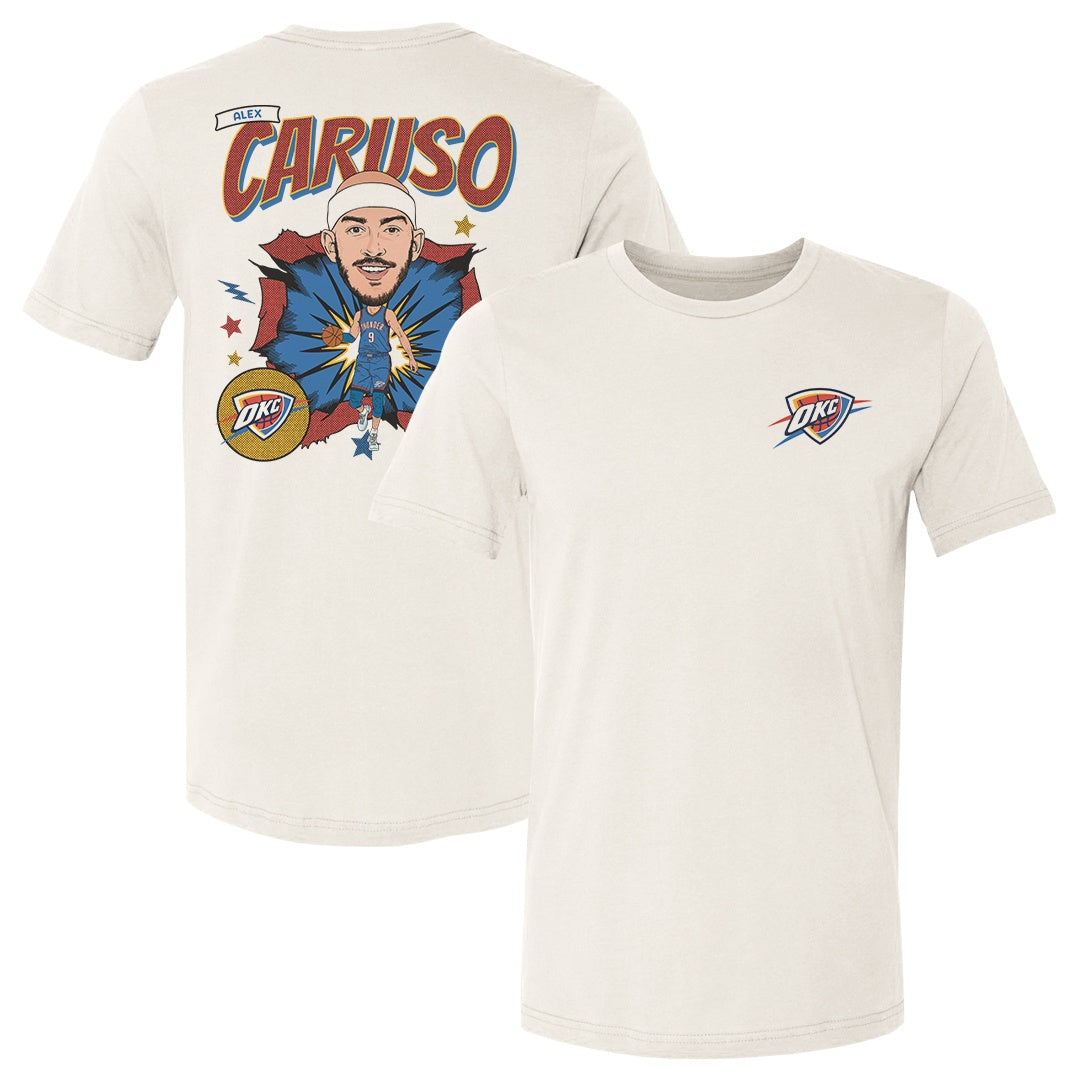 Alex Caruso Oklahoma City Thunder Caricature F&B
