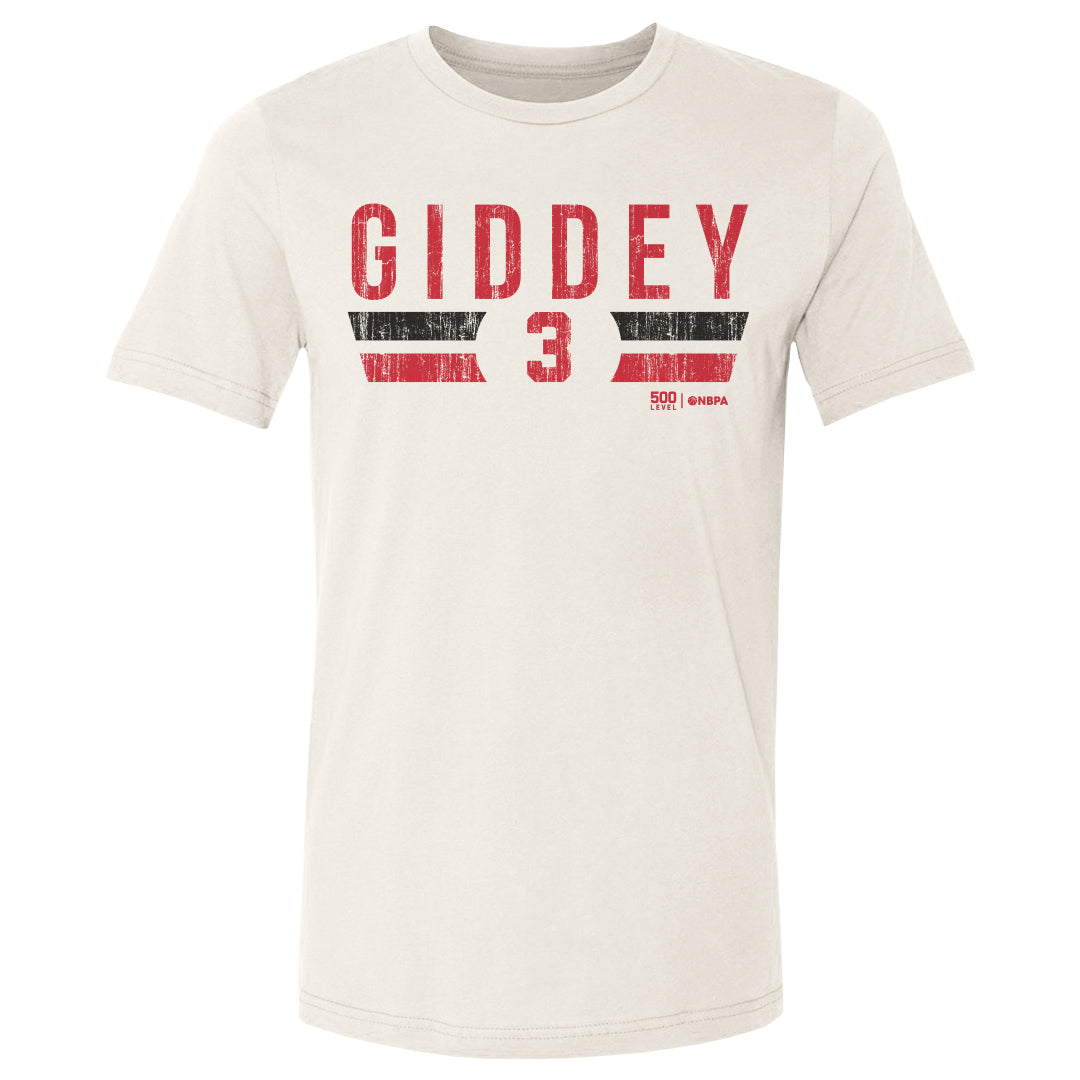 Josh Giddey Chicago Bulls Font
