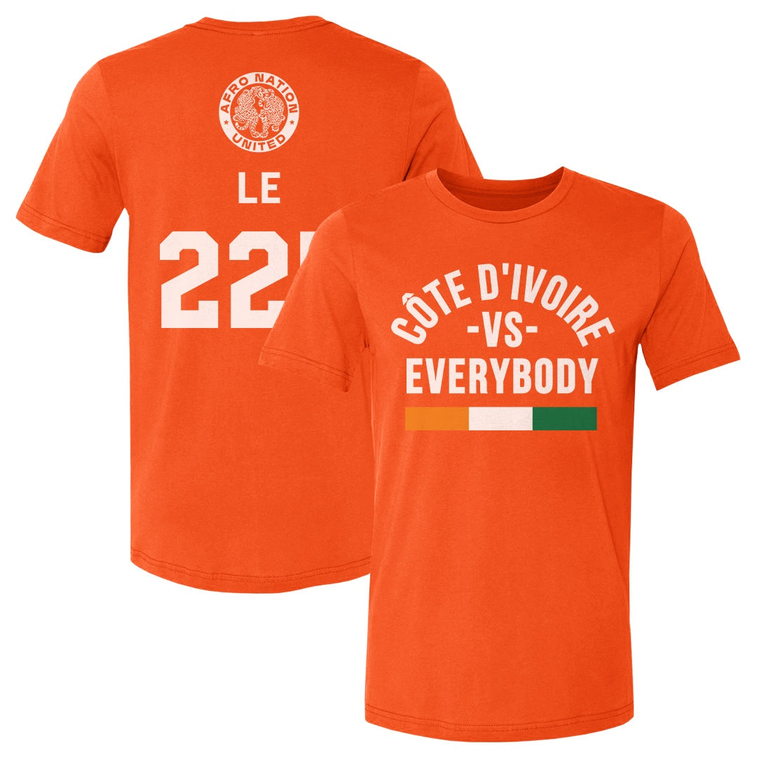 Cote D'Ivoire Vs. Everybody Afro Nation F&B WHT