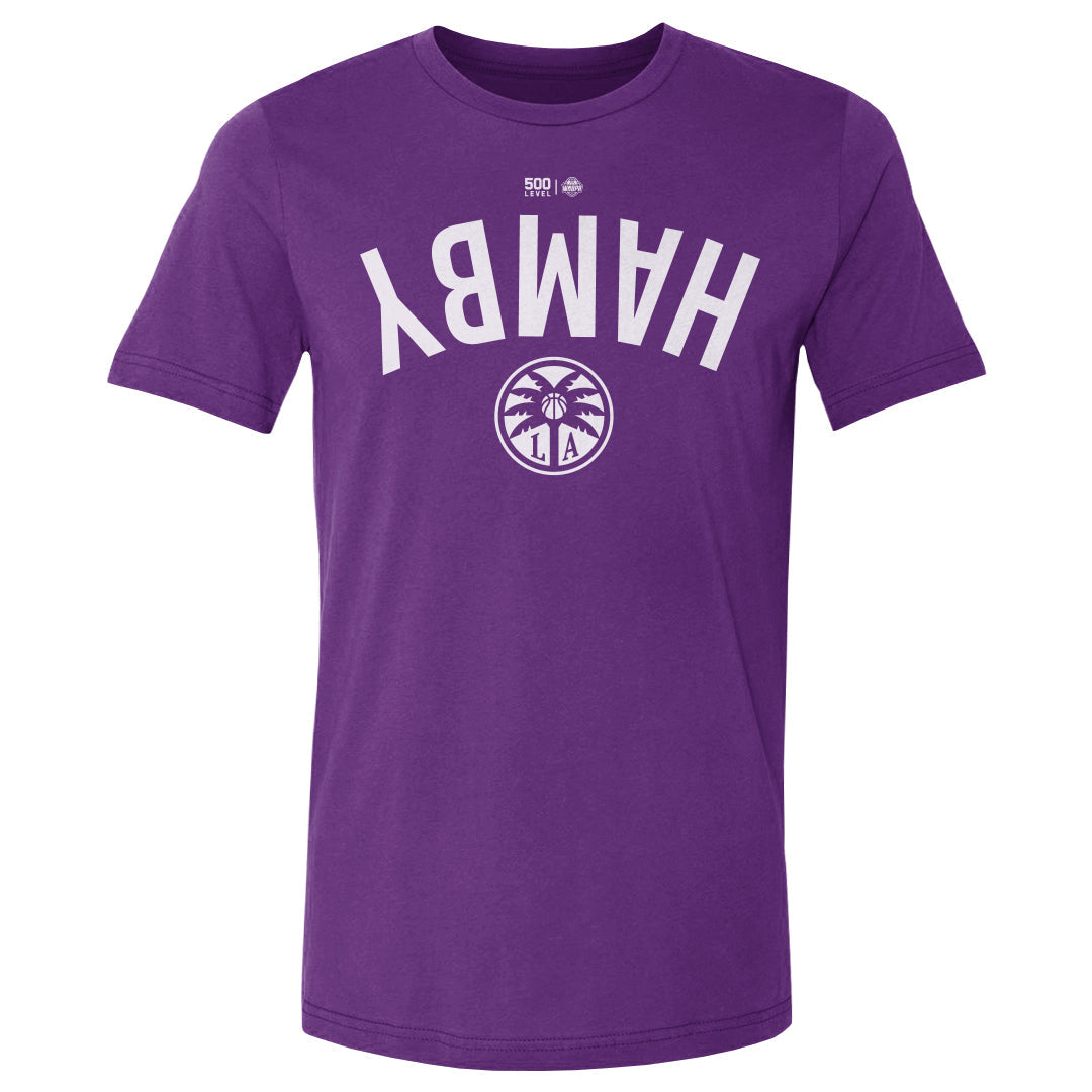 Dearica Hamby Los Angeles Sparks Invert WHT