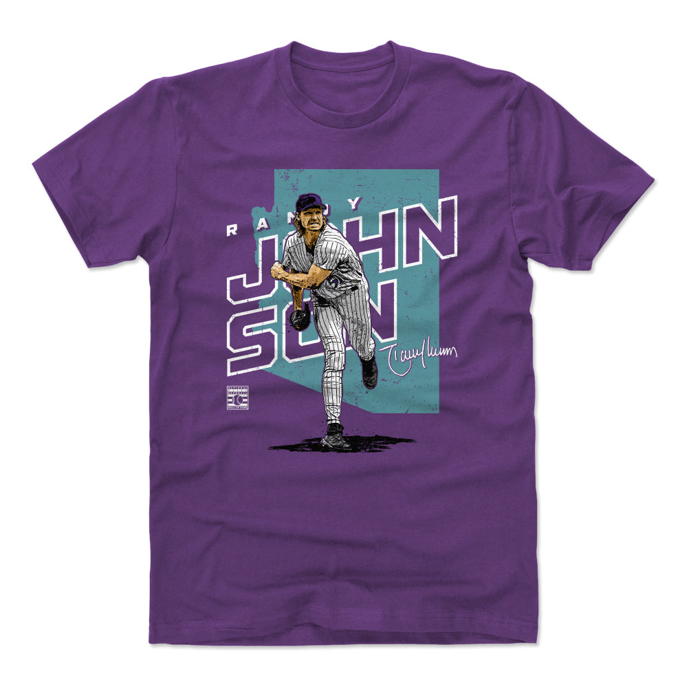 Randy Johnson Player Map Arizona WHT