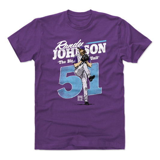 Randy Johnson Retro WHT Mens T Shirt 500 Level Officially Licensed Fan Gear