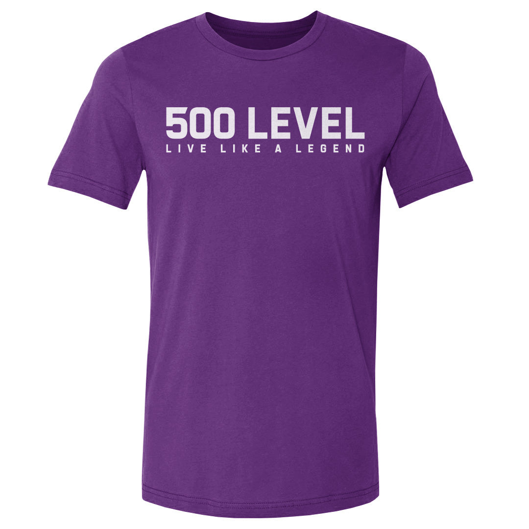 500 LEVEL Wordmark WHT