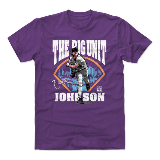 Randy Johnson The Big Unit Field WHT Mens T Shirt 500 Level Officially Licensed Fan Gear