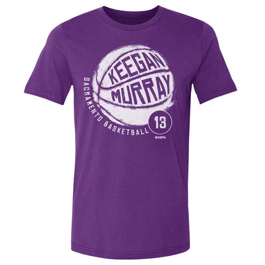 Keegan Murray Sacramento Basketball WHT Mens T Shirt 500 Level Officially Licensed Fan Gear