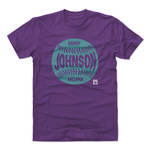Randy Johnson Arizona Baseball WHT Mens T Shirt 500 Level Officially Licensed Fan Gear