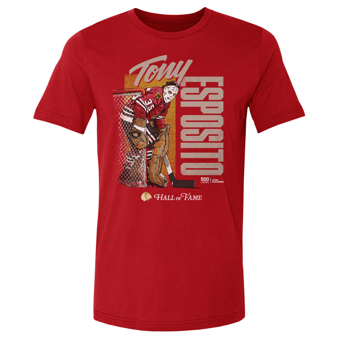 Tony Esposito Chicago Blackhawks H.O.F. Highlight WHT