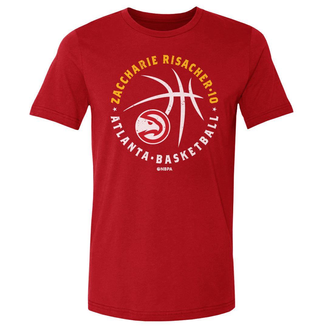Zaccharie Risacher Atlanta Hawks Player Ball WHT
