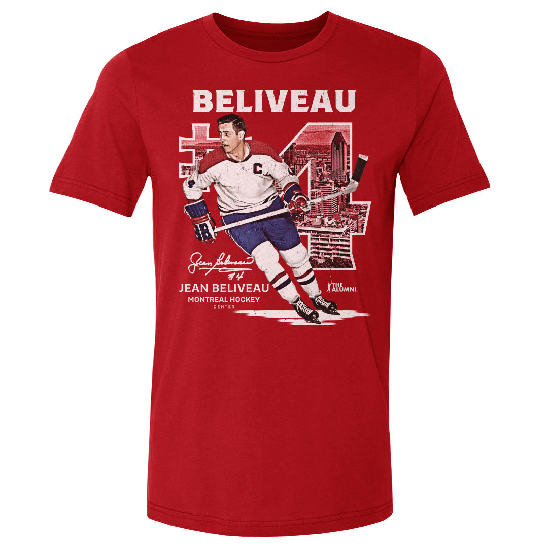 Jean Beliveau Montreal Throwback WHT