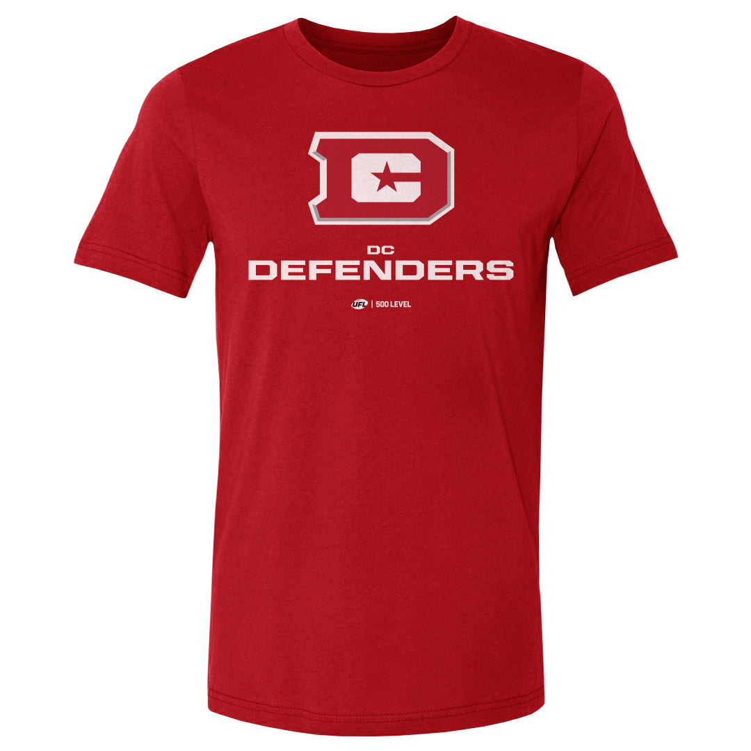 DC Defenders Primary Logo WHT