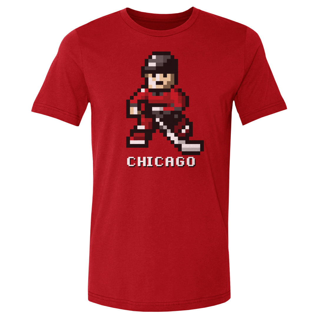 Chicago Hockey 8-bit WHT