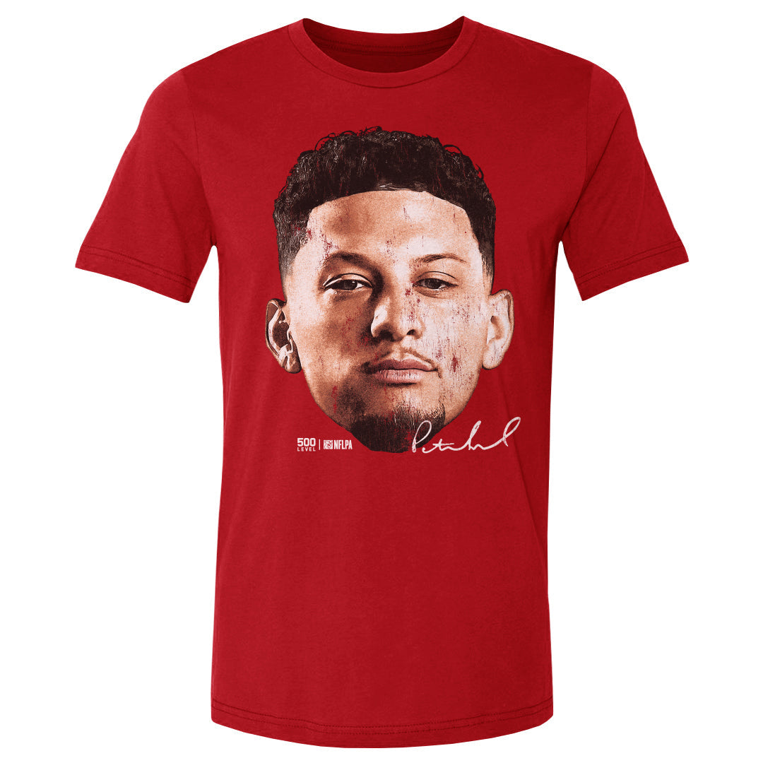 Patrick Mahomes Kansas City Vintage Head WHT