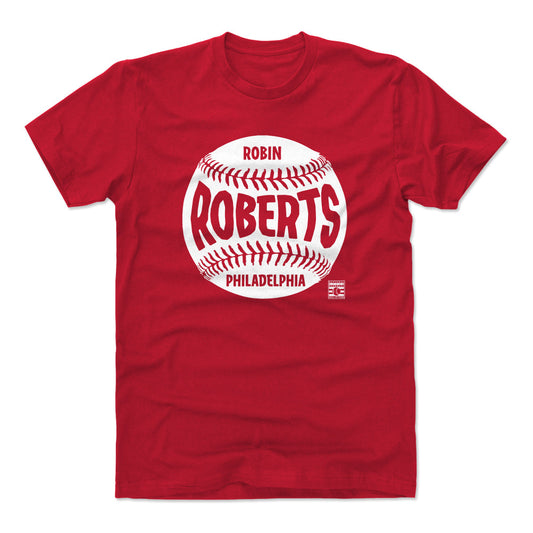 Robin Roberts Philadelphia Baseball WHT Mens T Shirt 500 Level Officially Licensed Fan Gear